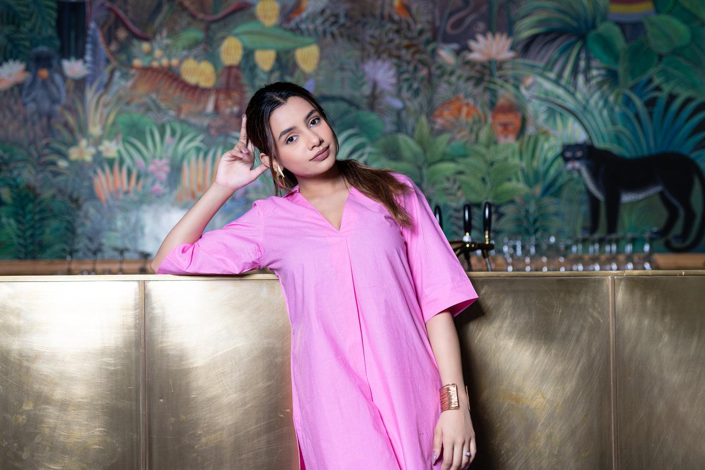 Light Pink Kurta And Pant