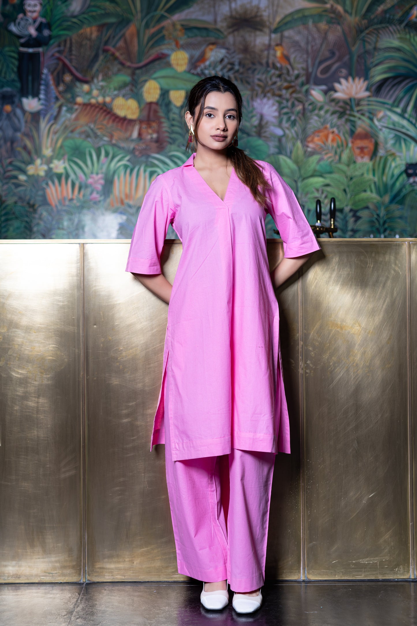 Light Pink Kurta And Pant