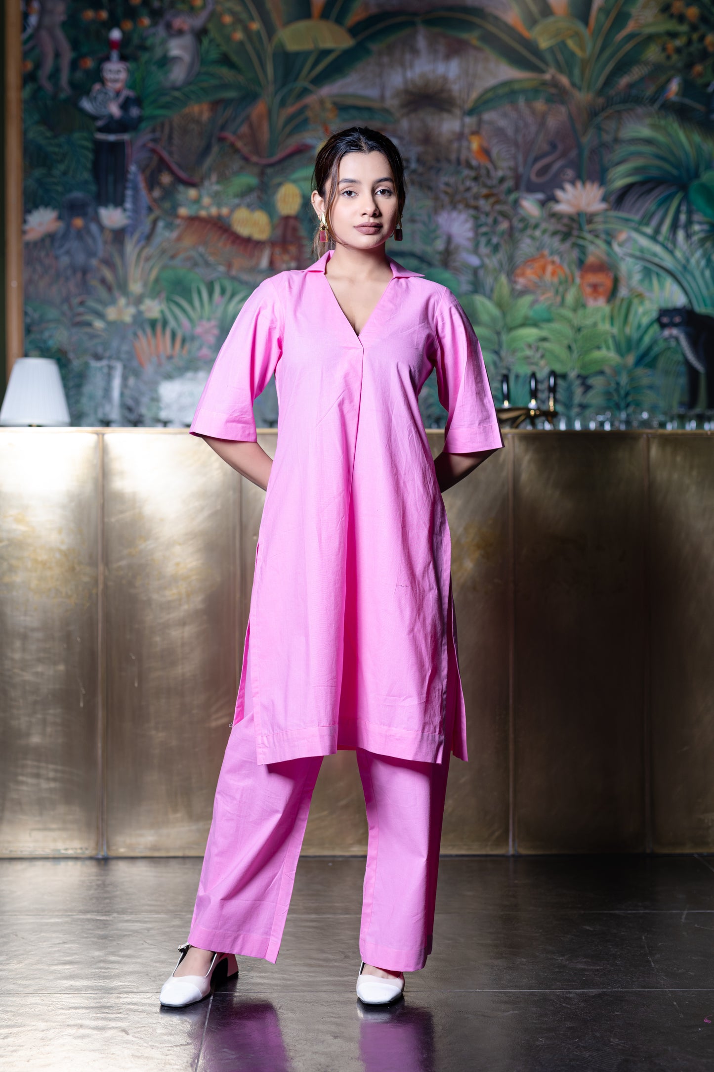 Light Pink Kurta And Pant