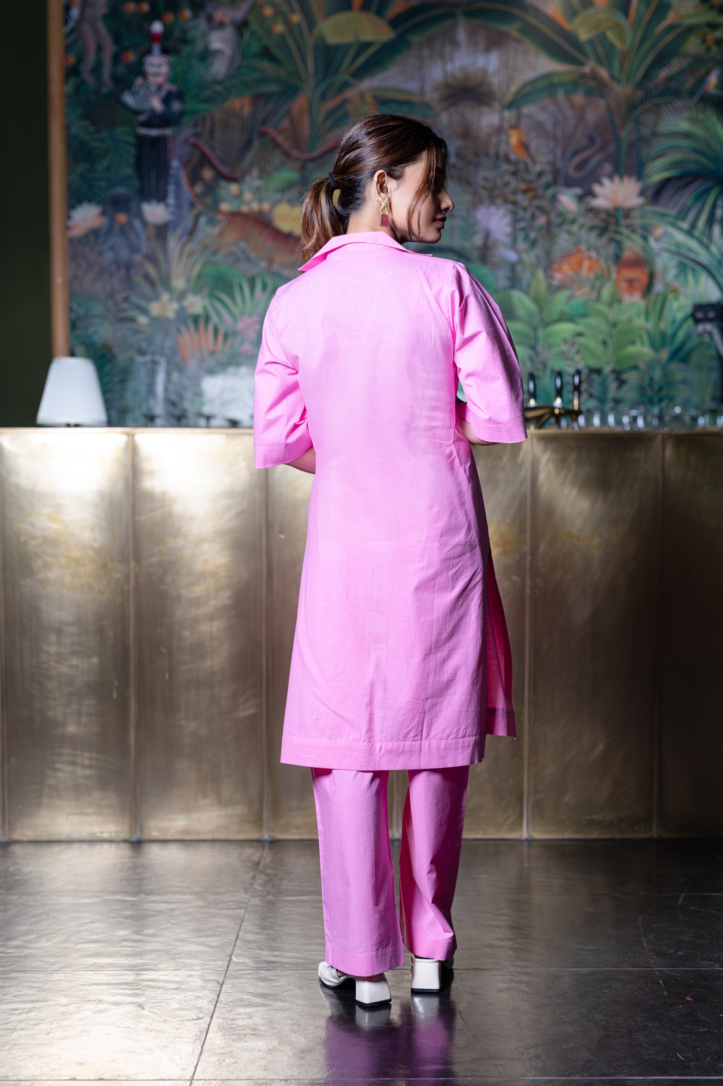 Light Pink Kurta And Pant