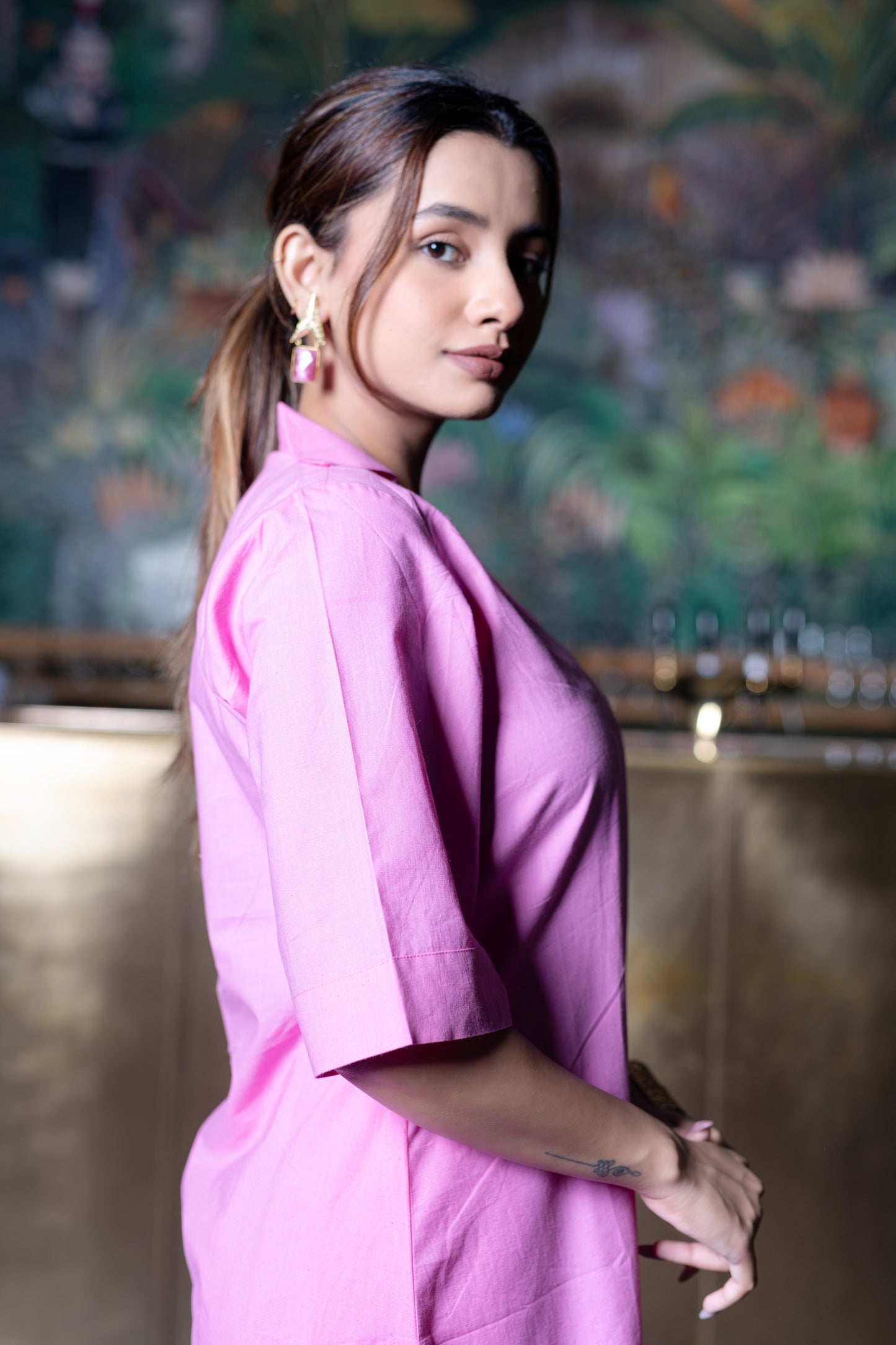 Light Pink Kurta And Pant