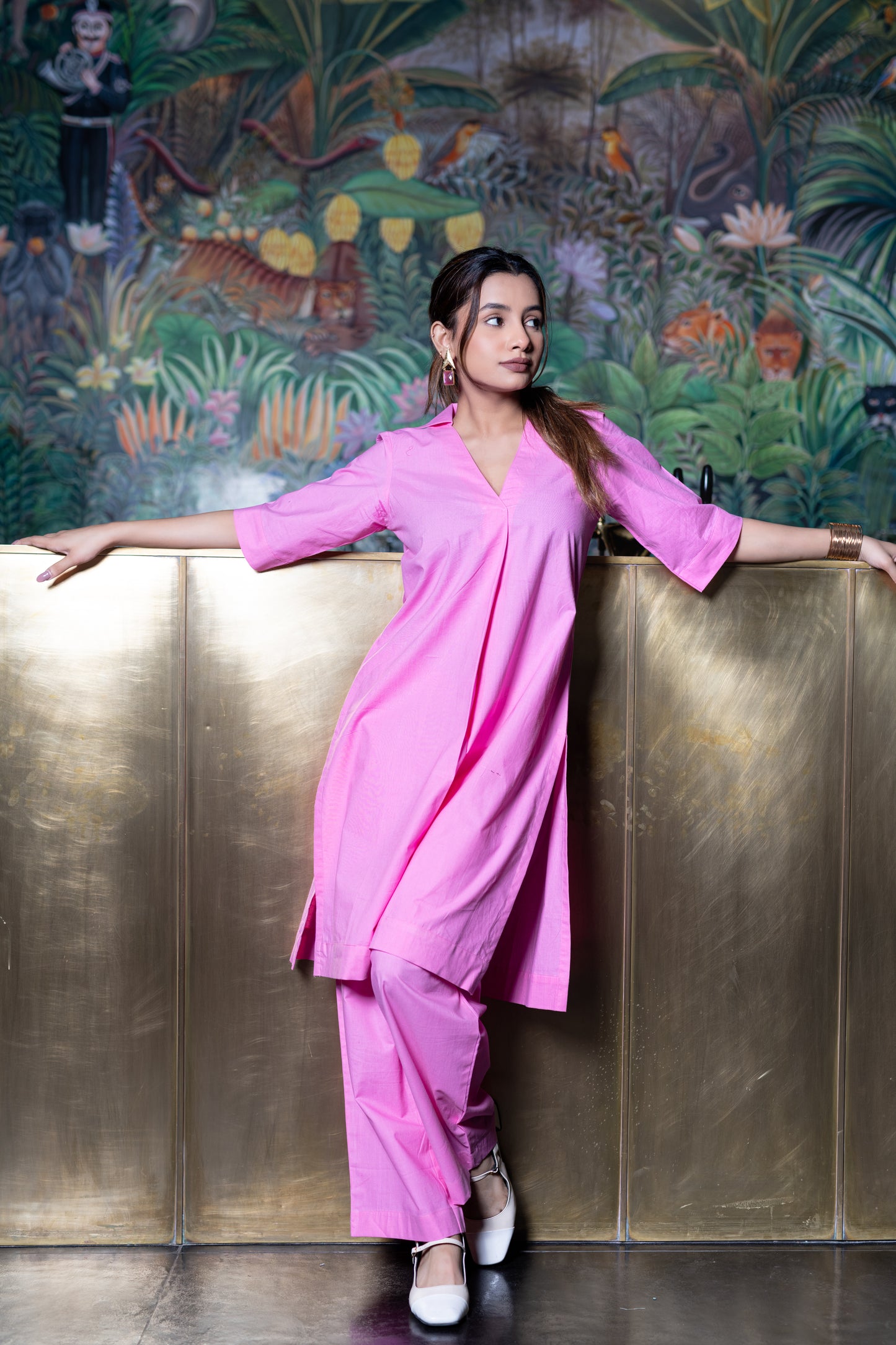 Light Pink Kurta And Pant