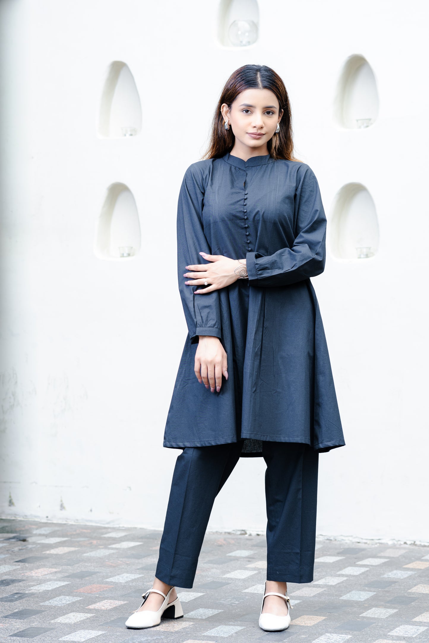 Navy Blue Kurta And Pant