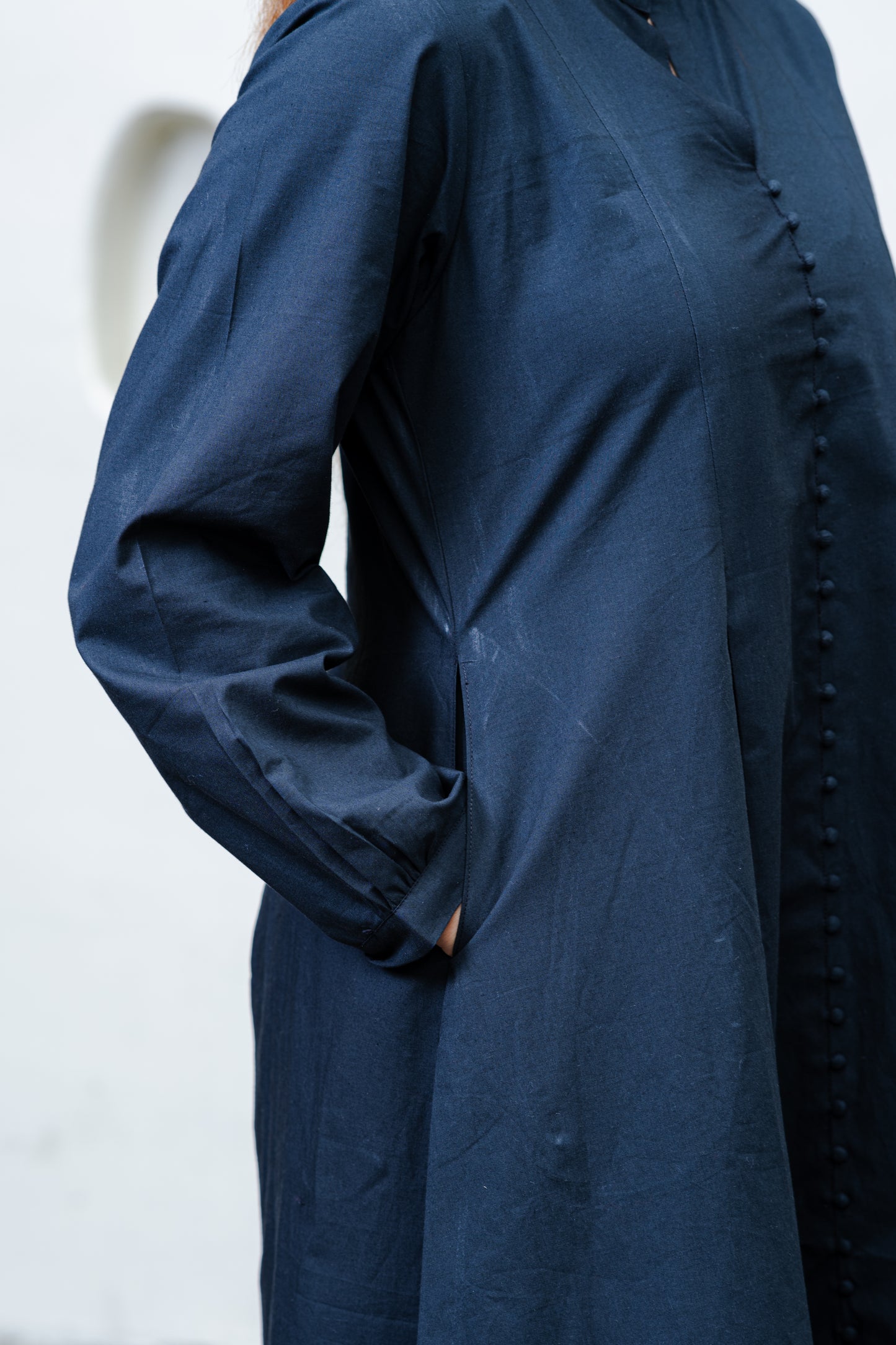 Navy Blue Kurta And Pant