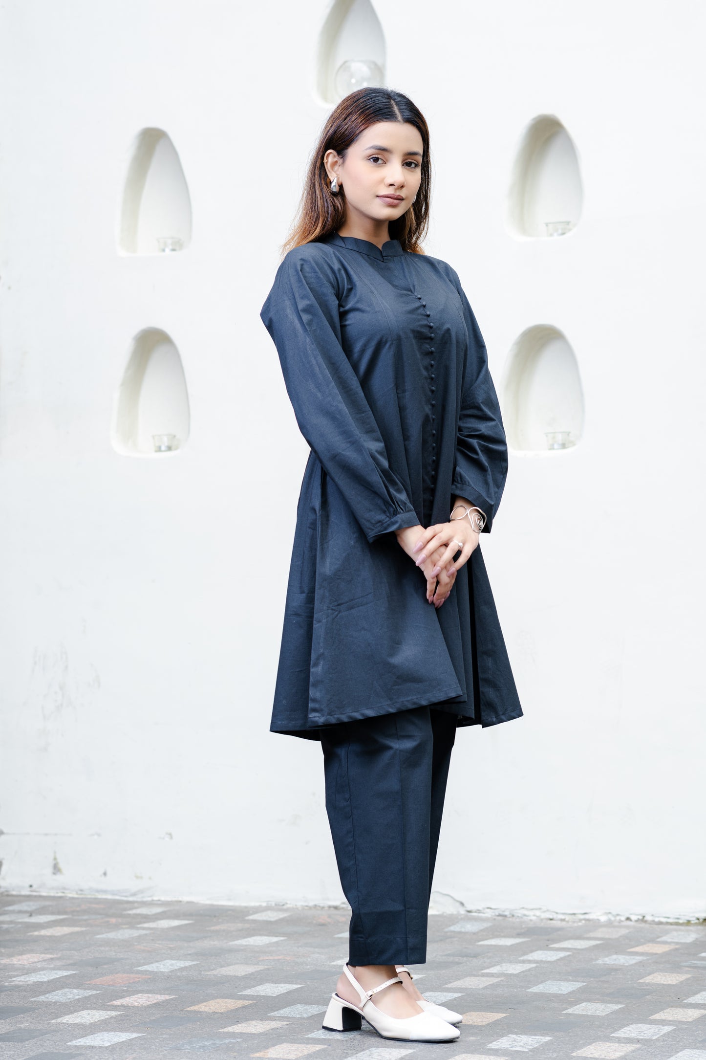 Navy Blue Kurta And Pant