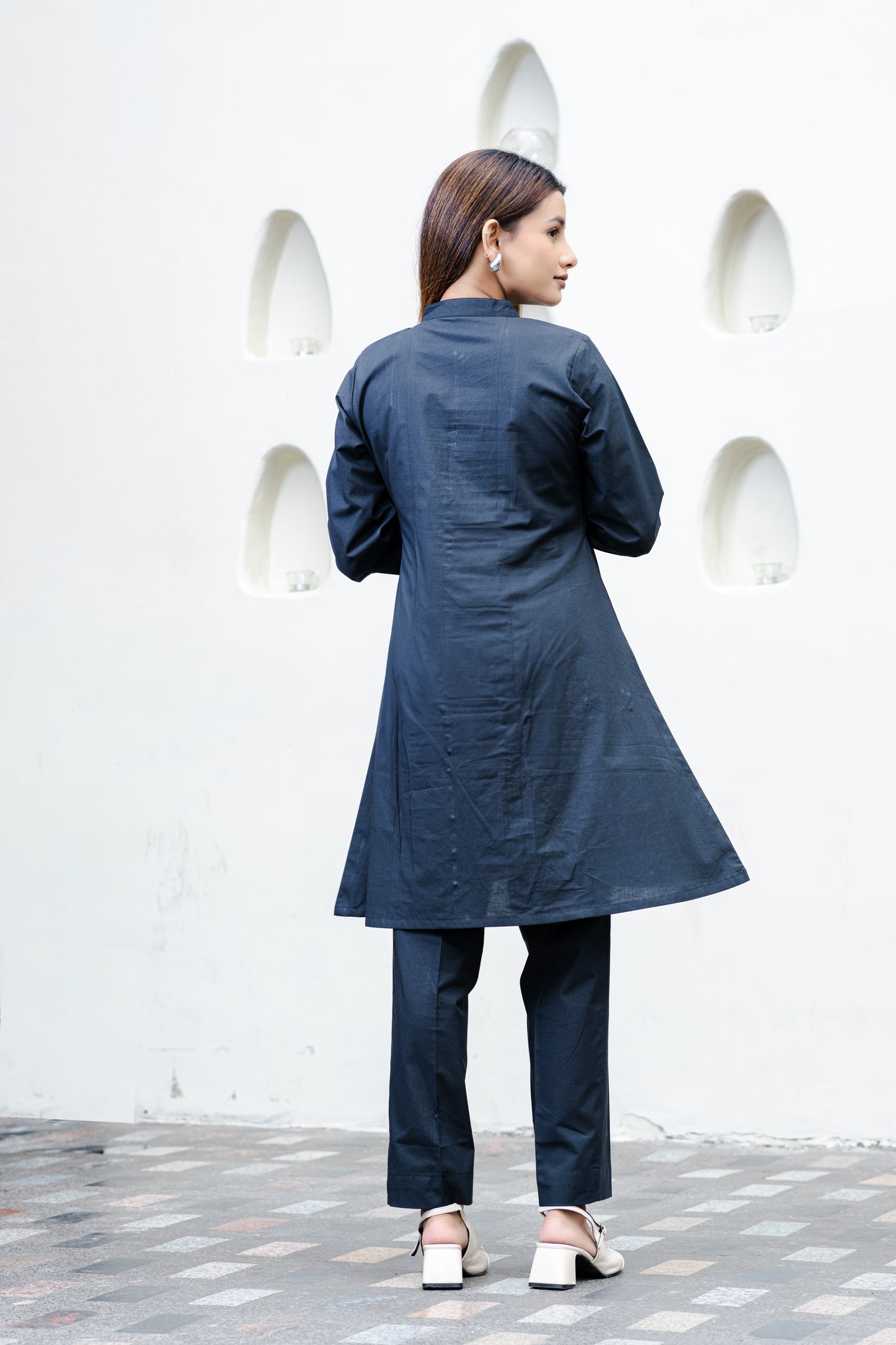 Navy Blue Kurta And Pant