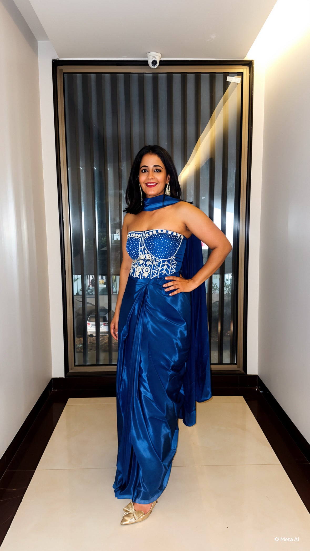 Royal Blue Corset