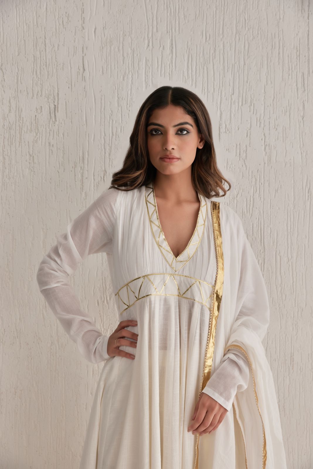 yogini gotta work malmal full sleeves set of 3