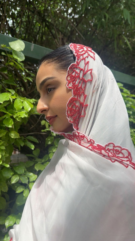 kanupriya Handwork crepe anarkali set