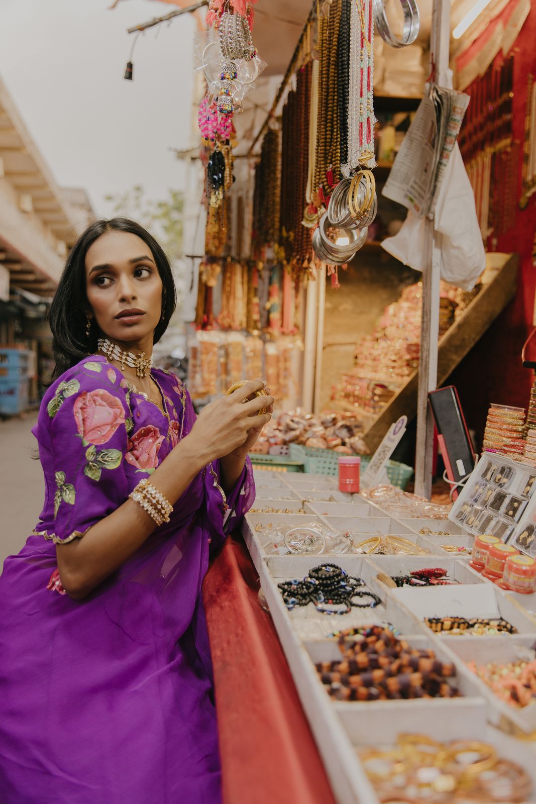 savina chiffon handpainted saree