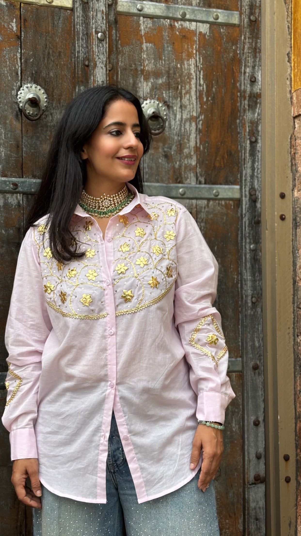Gulabi Gota Shirt
