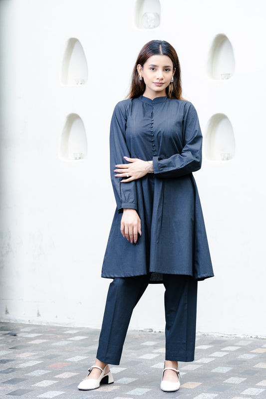 Navy Blue Kurta And Pant