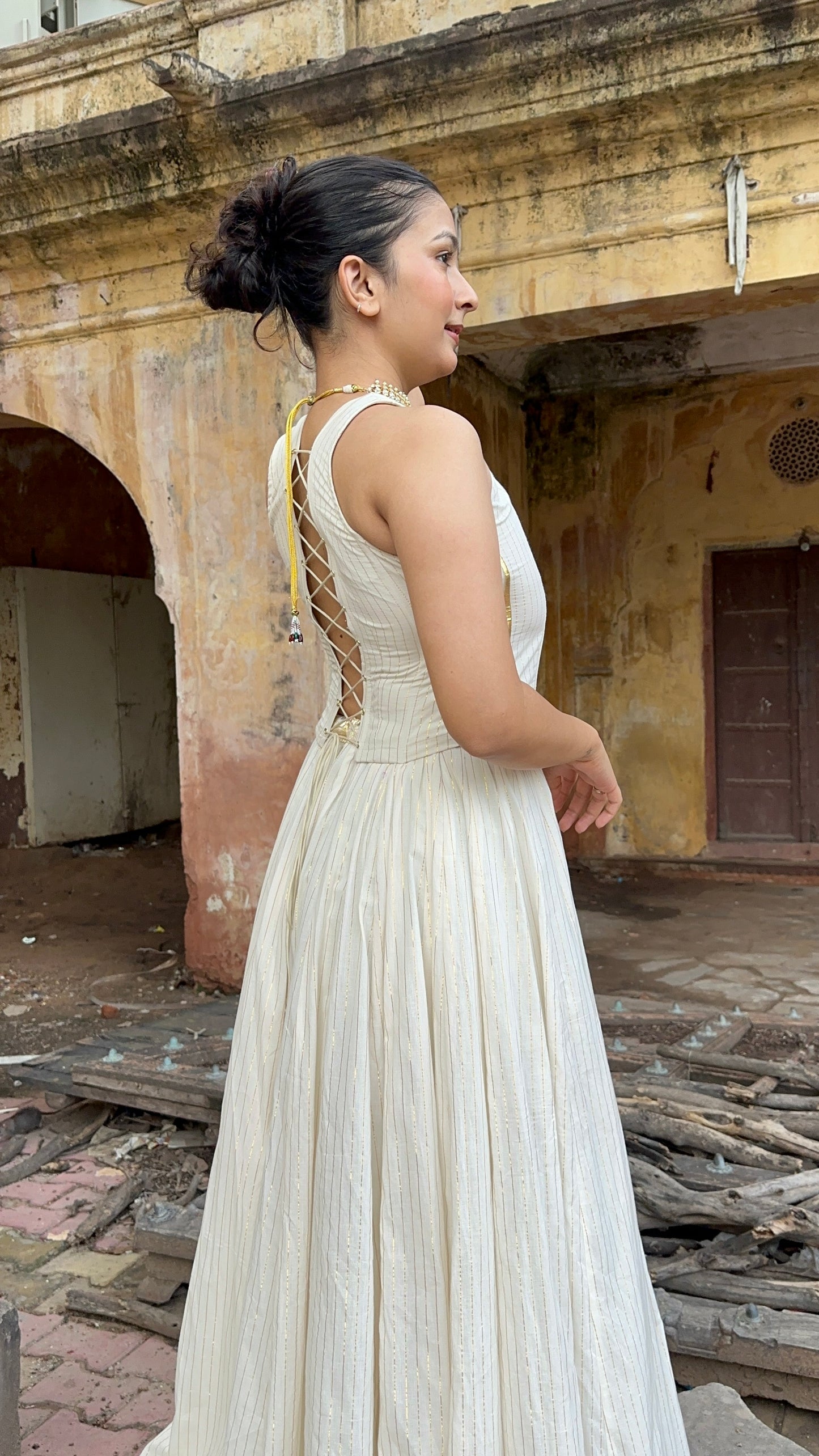 Chanda Corset Lehenga Set