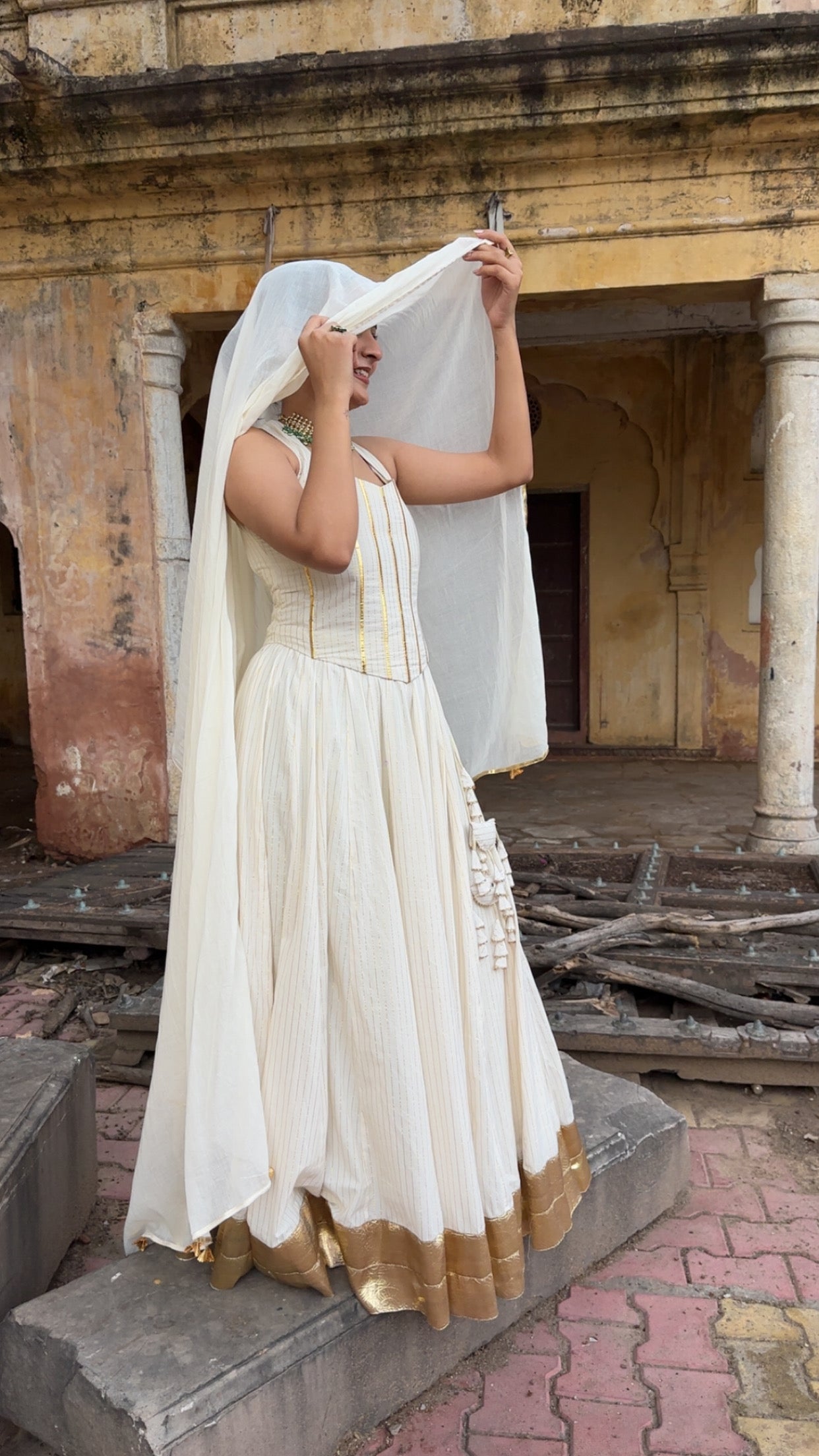 Chanda Corset Lehenga Set