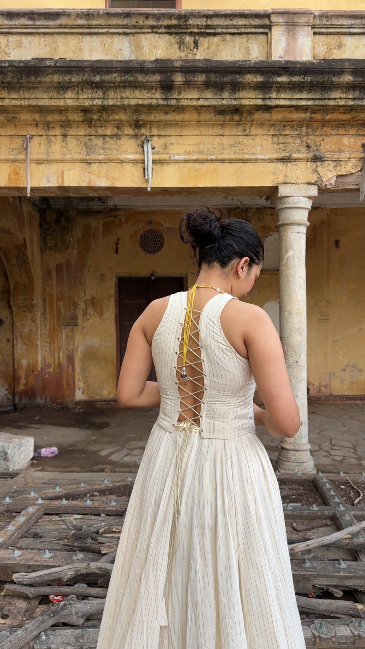 Chanda Corset Lehenga Set
