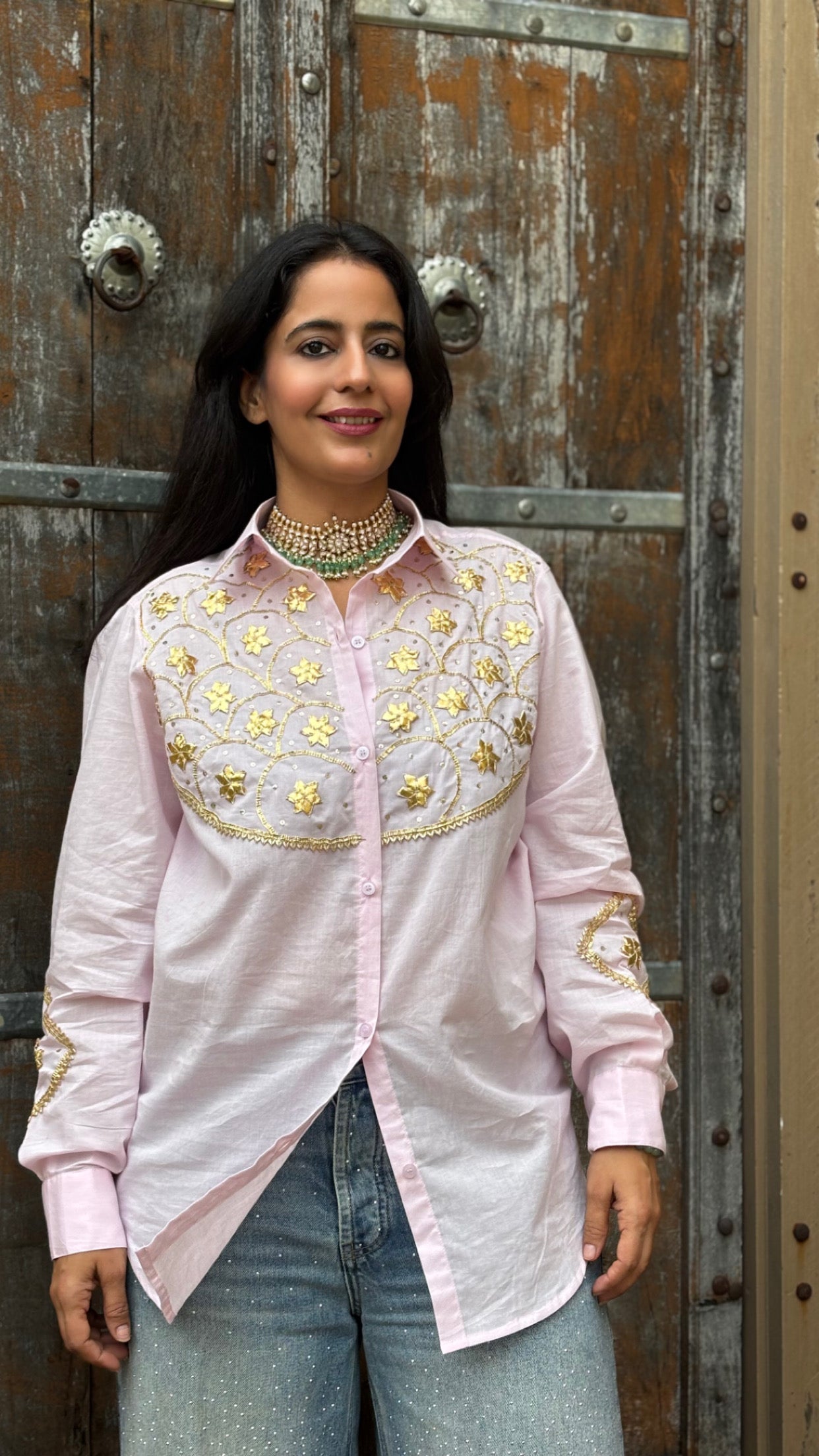 Gulabi Gota Shirt