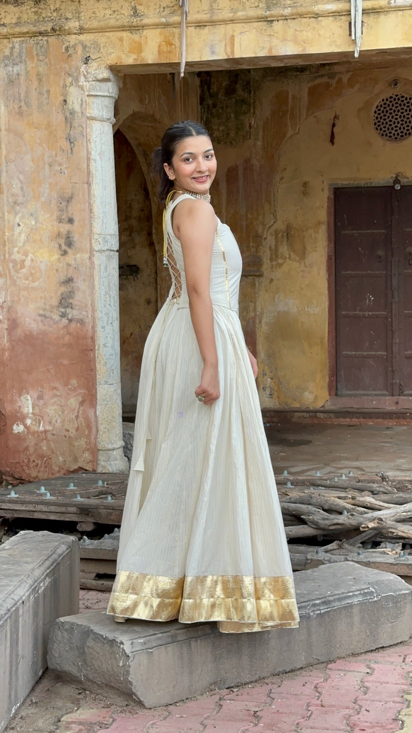Chanda Corset Lehenga Set