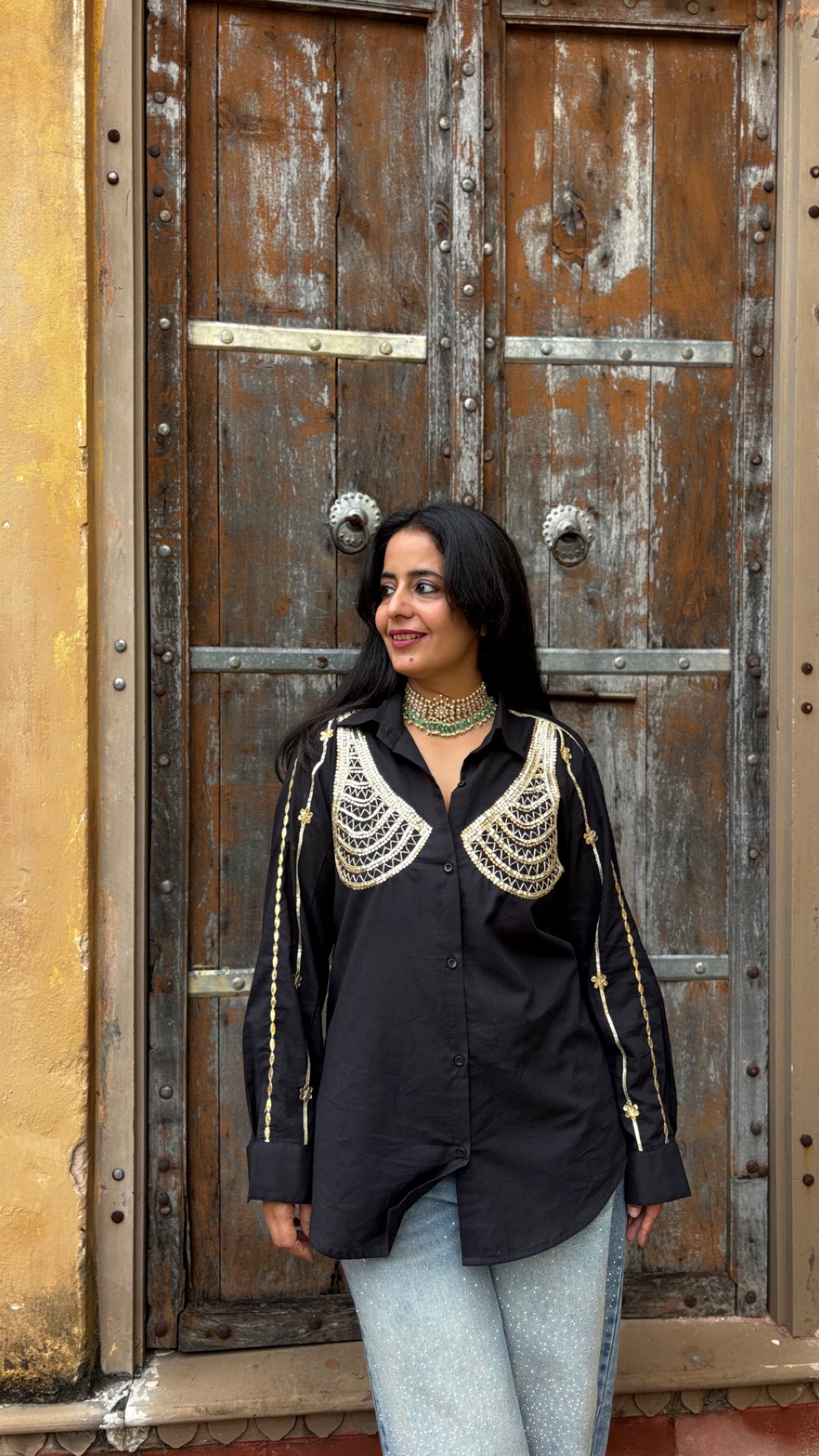 Aangi Shirt Black