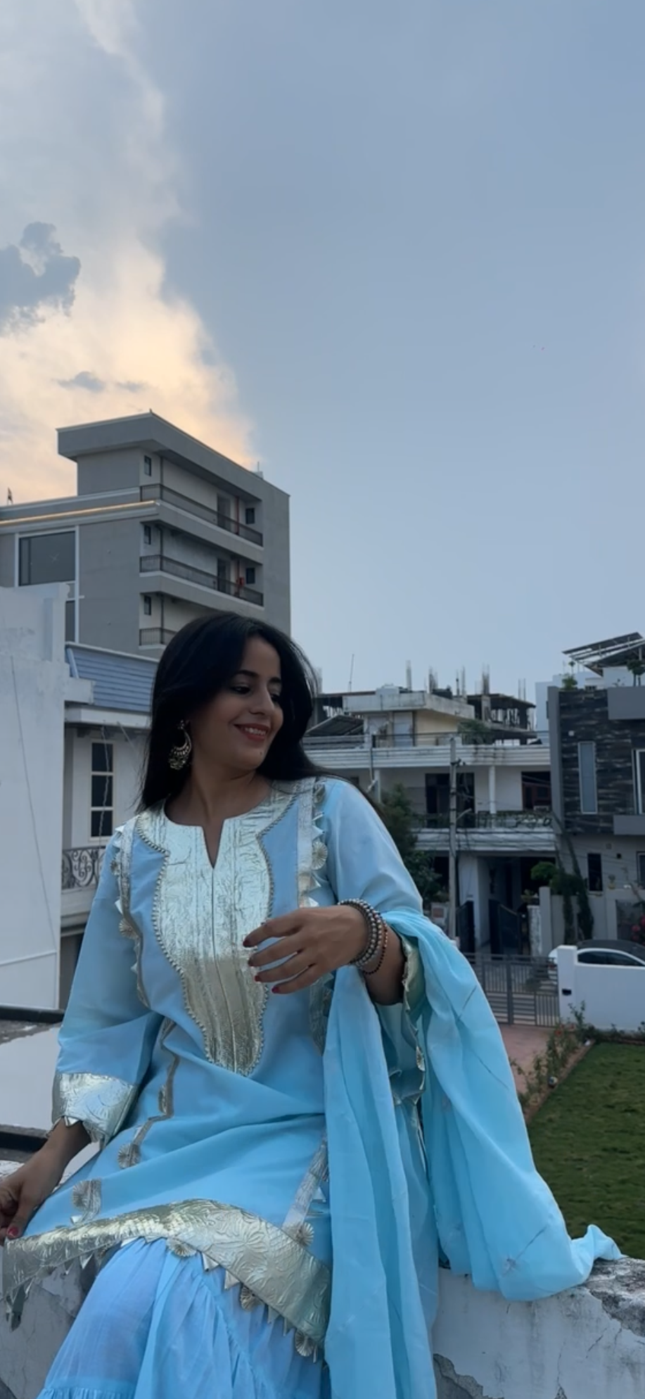 Sawan Gotta Work Sharara Set Of 3