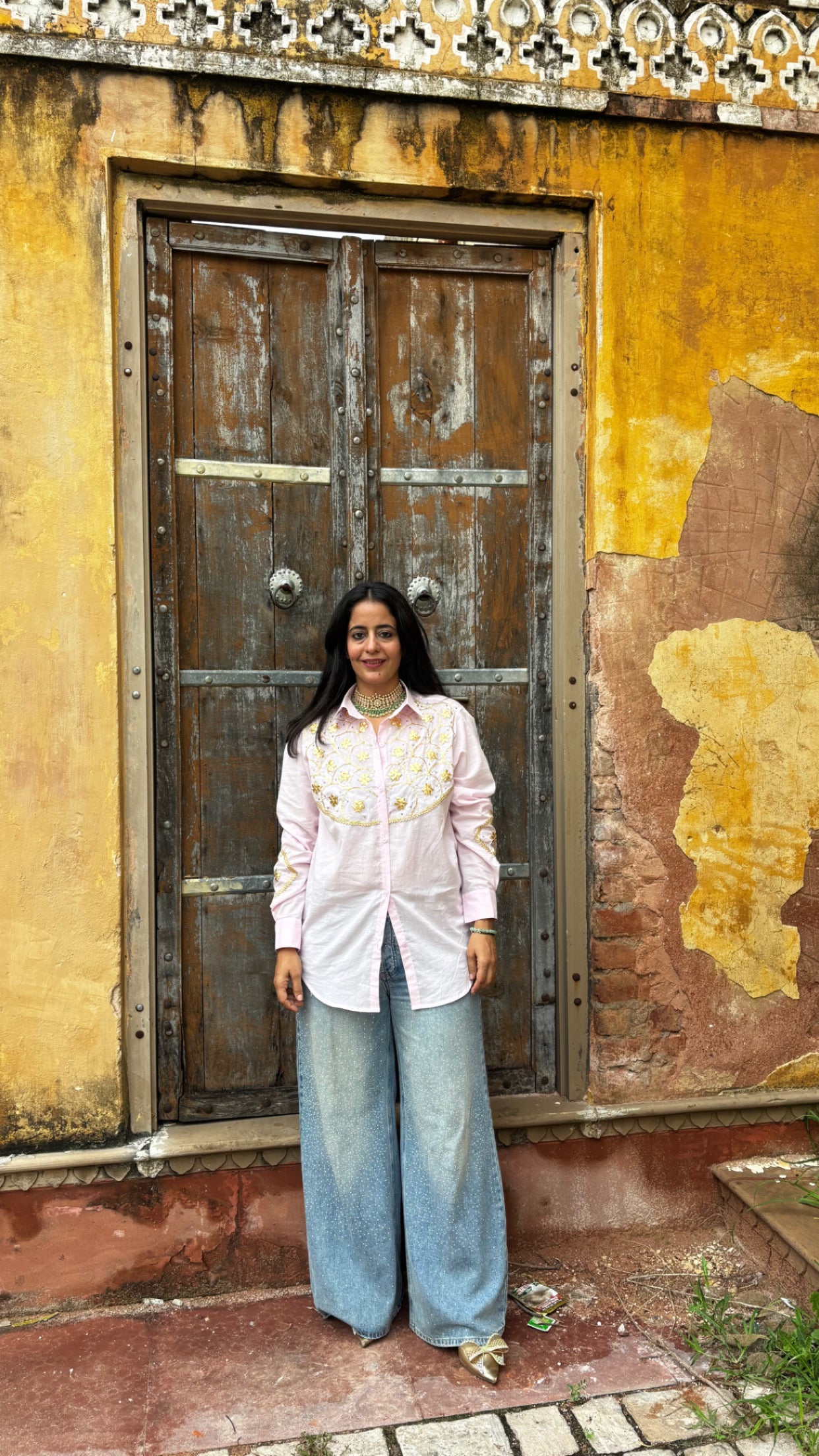 Gulabi Gota Shirt