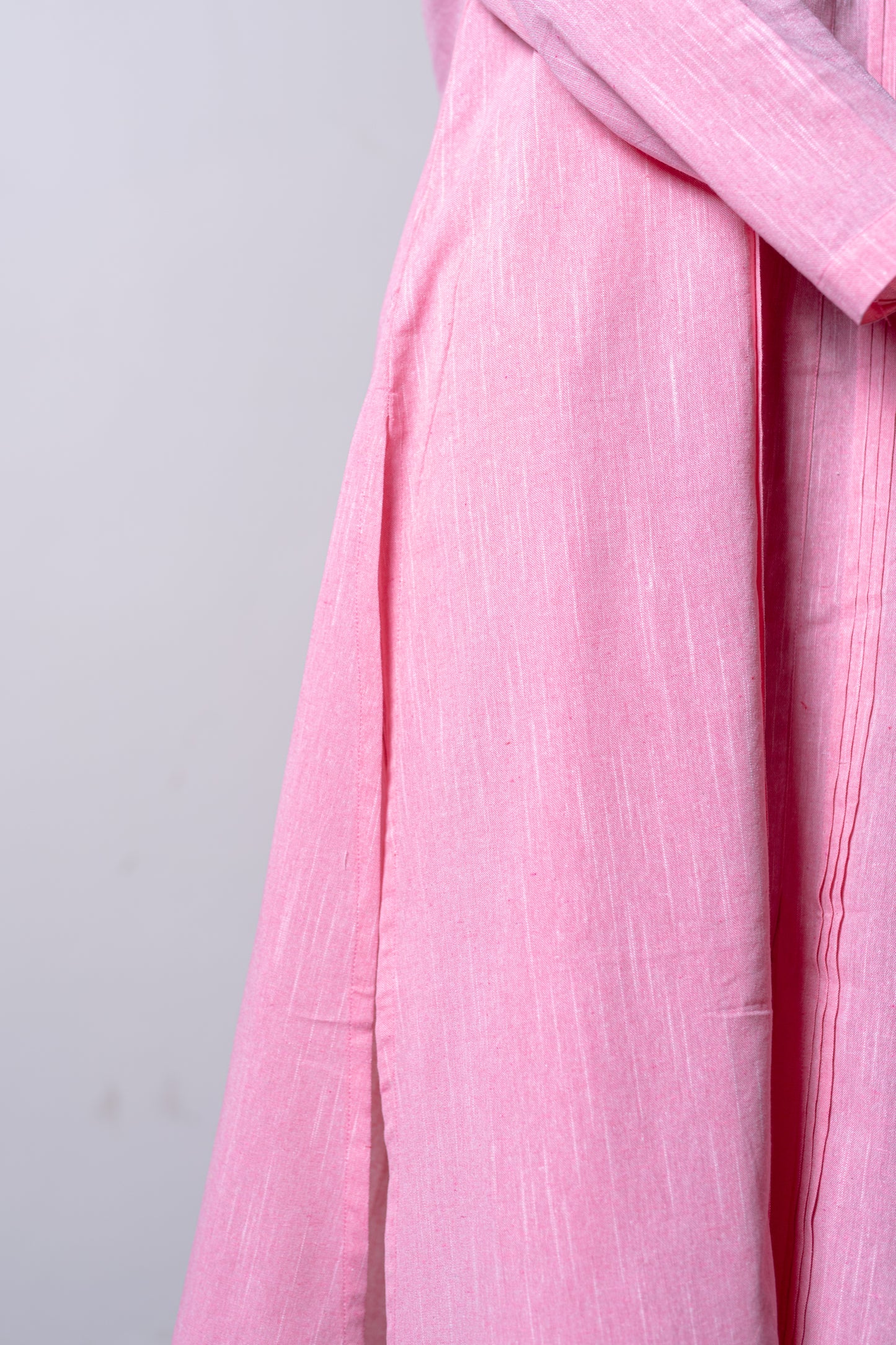 Light Pink South Cotton Kurta And Pant