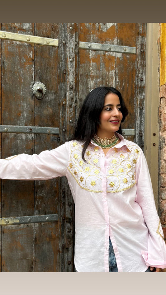 Gulabi Gota Shirt