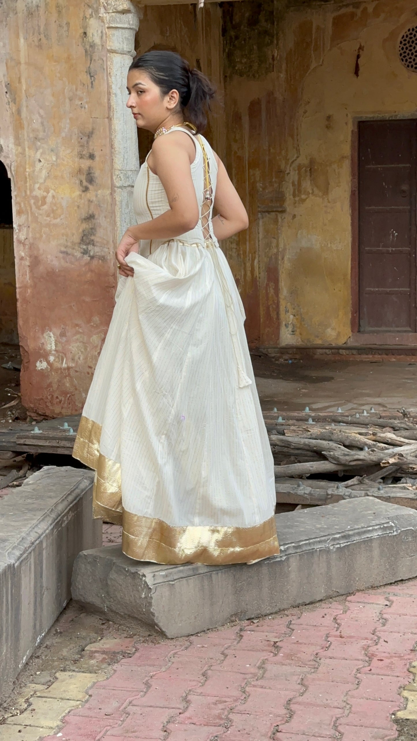 Chanda Corset Lehenga Set