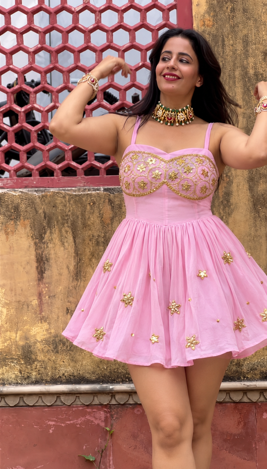Gulabi Gotta Work Corset Dress