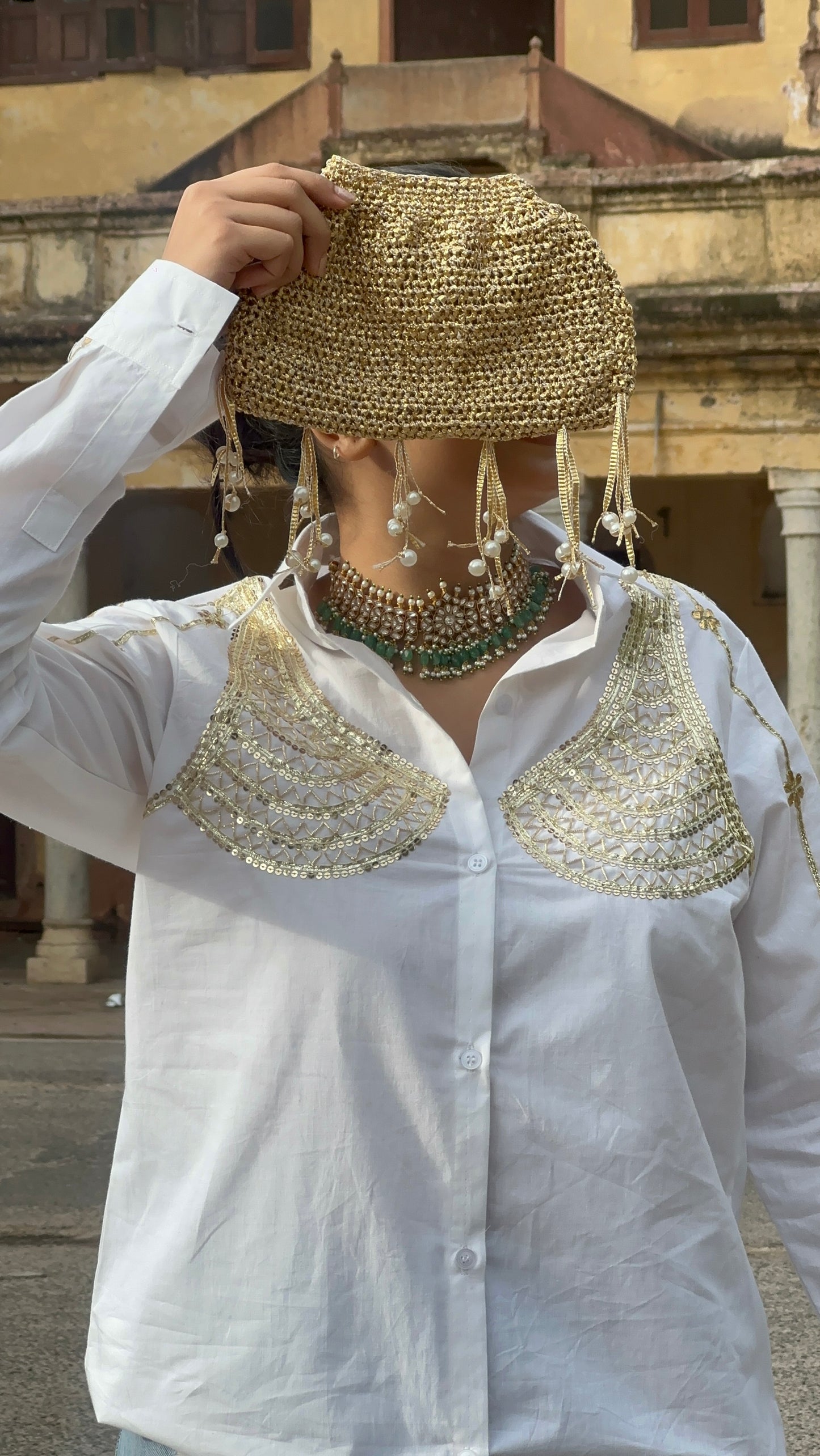 Aangi Handwork Shirt