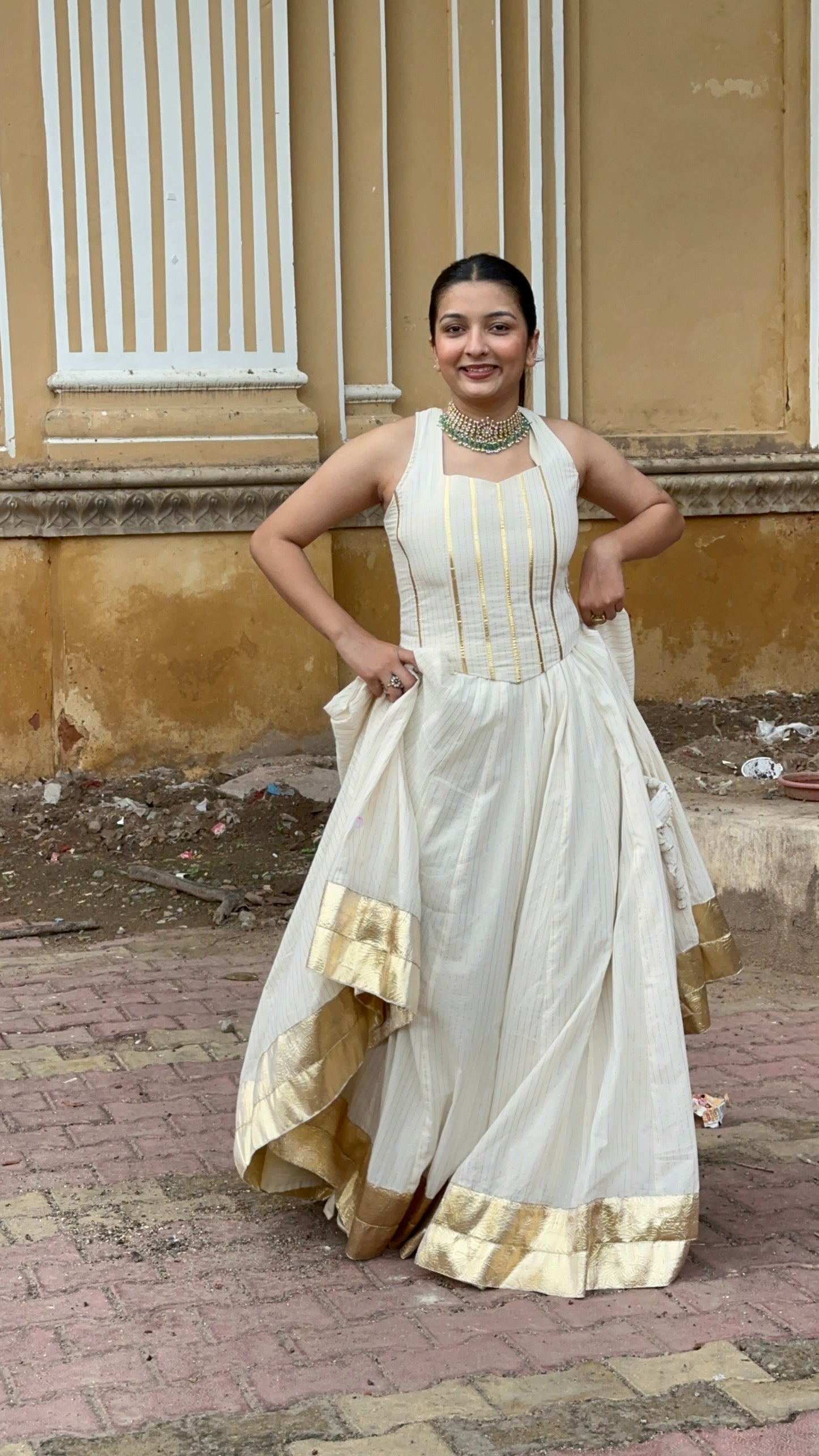 Chanda Corset Lehenga Set
