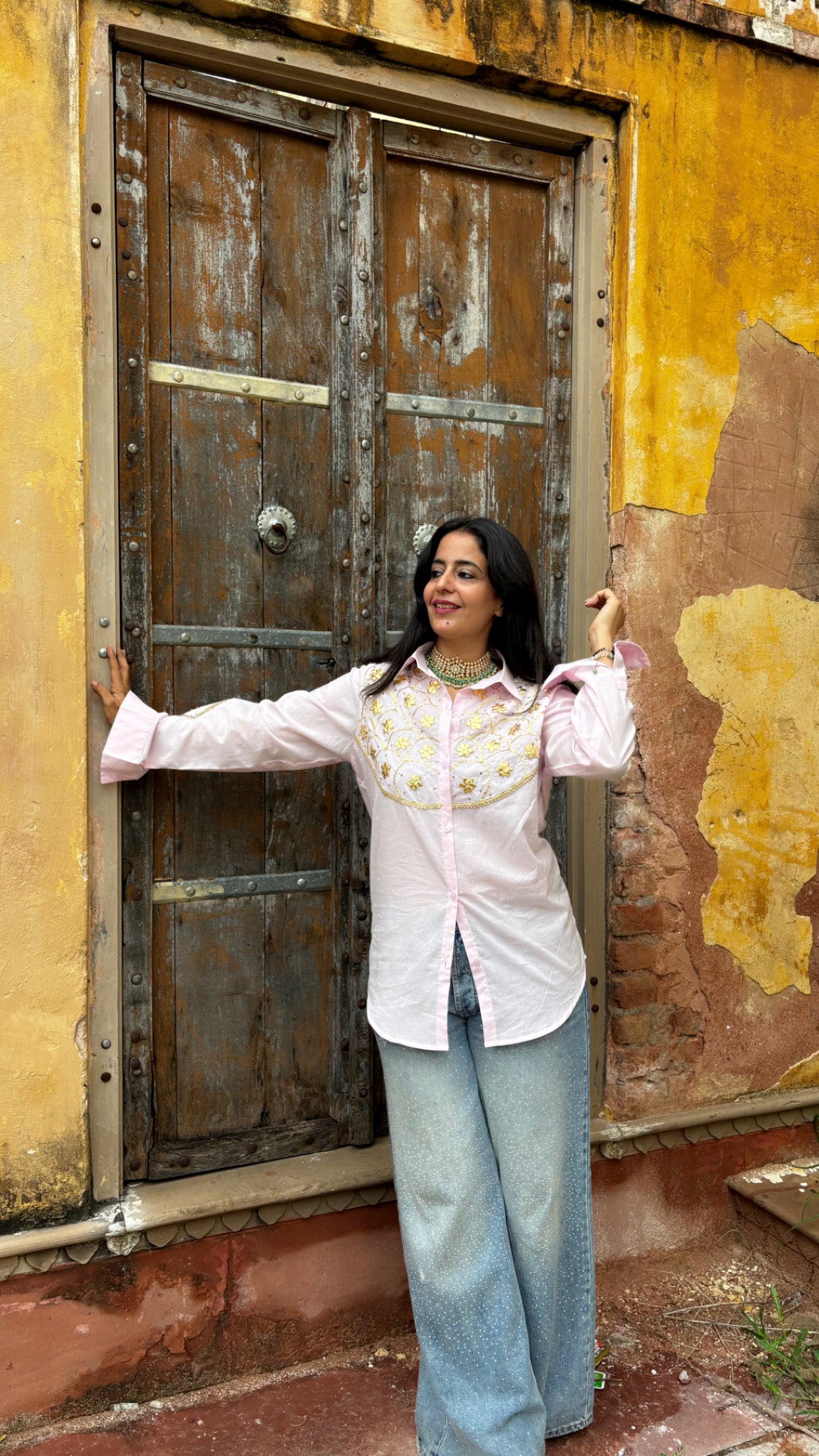 Gulabi Gota Shirt
