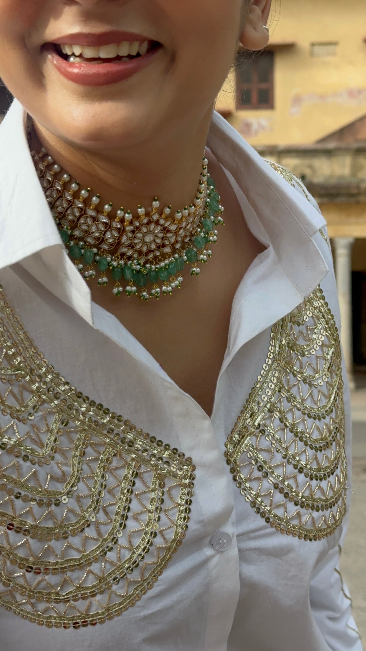 Aangi Handwork Shirt