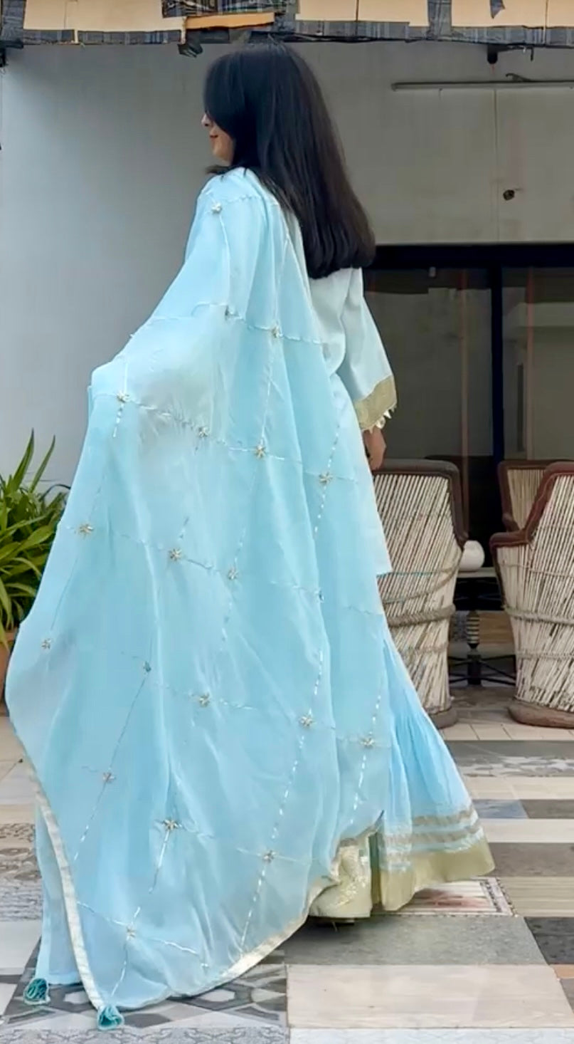 Sawan Gotta Work Sharara Set Of 3