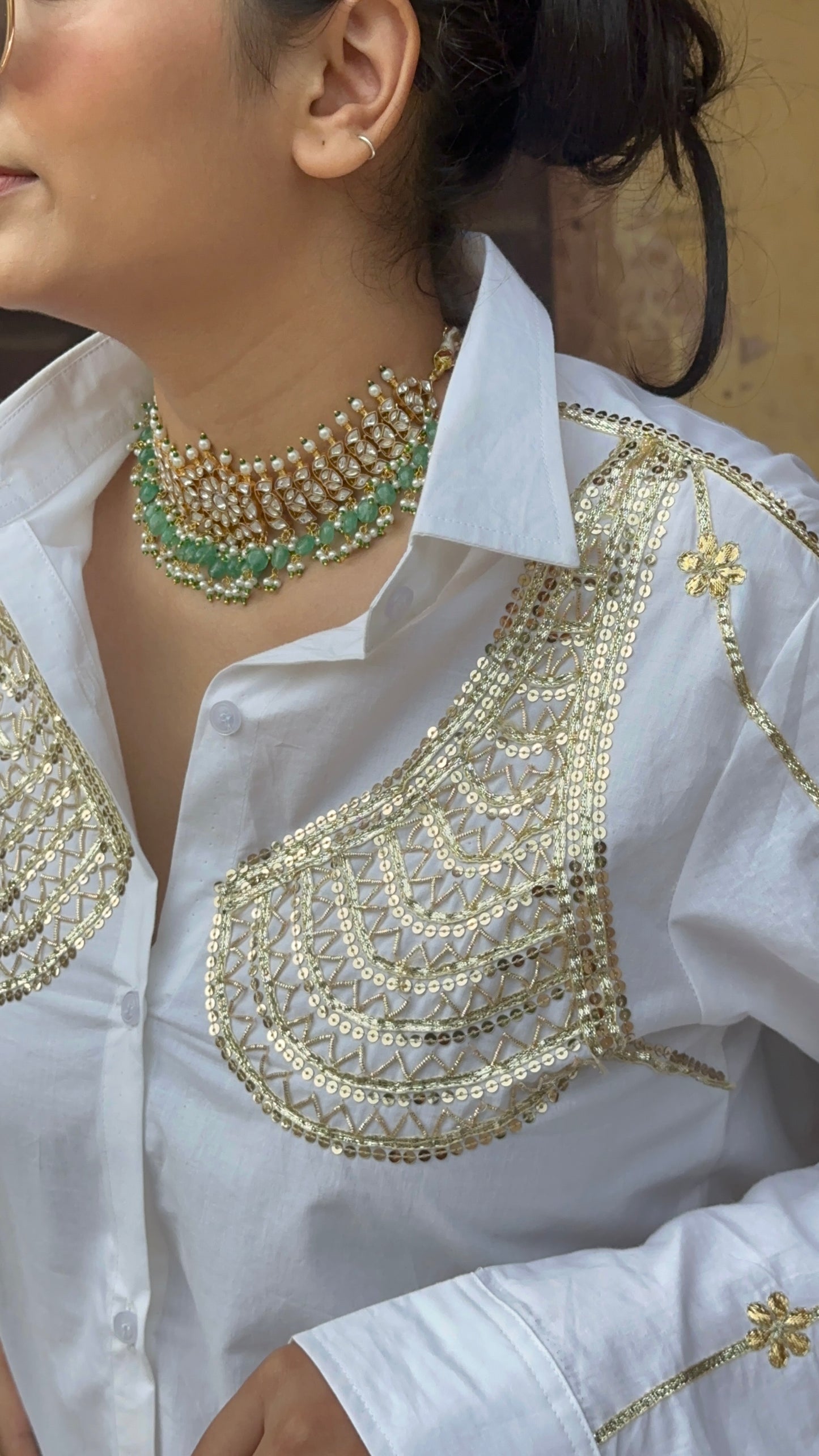 Aangi Handwork Shirt