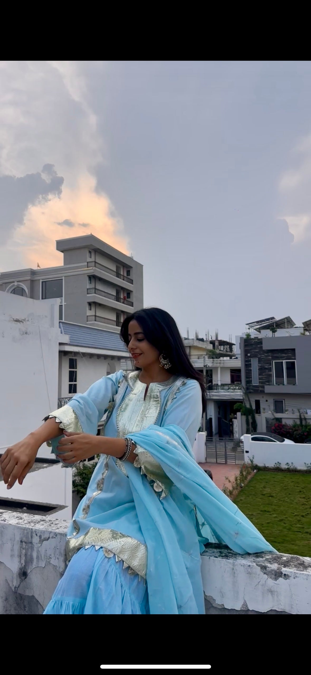 Sawan Gotta Work Sharara Set Of 3