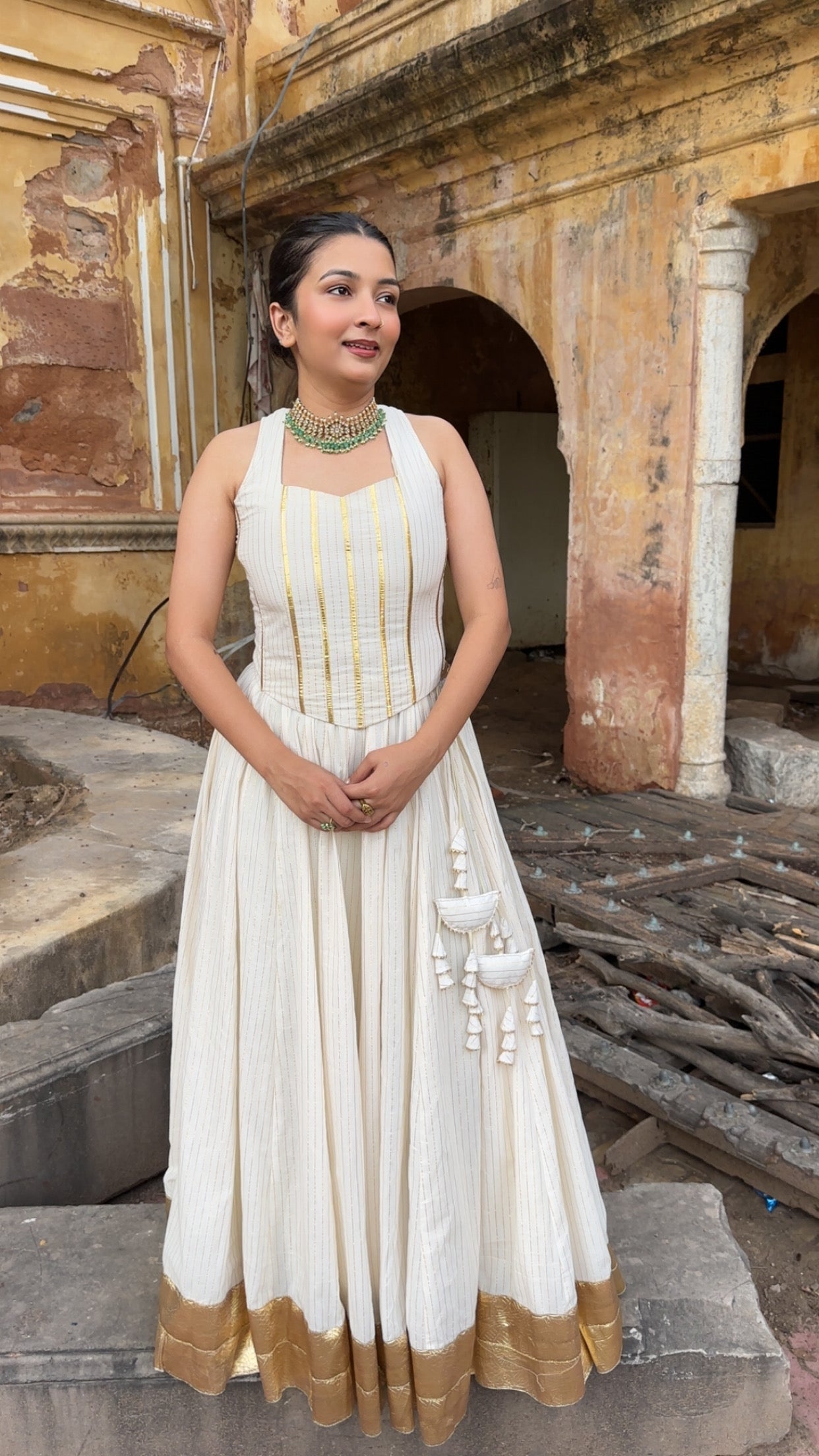 Chanda Corset Lehenga Set