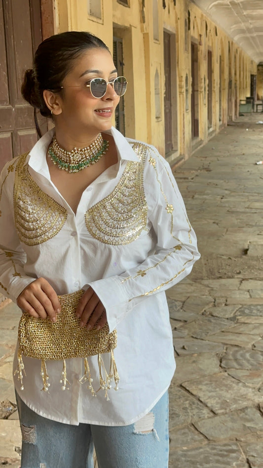 Aangi Handwork Shirt