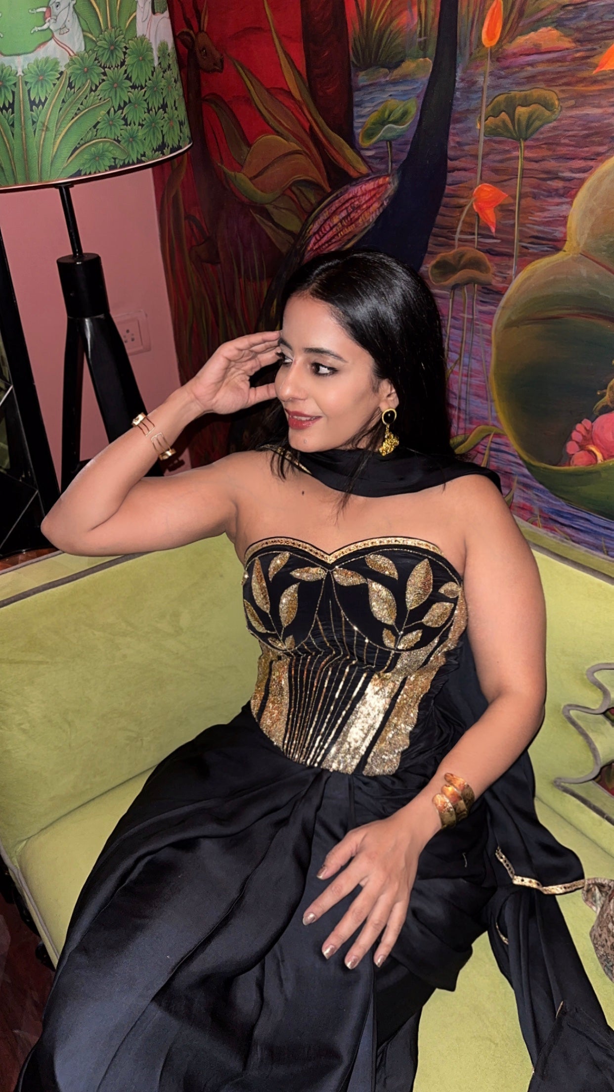 Zeenat Corset Blouse