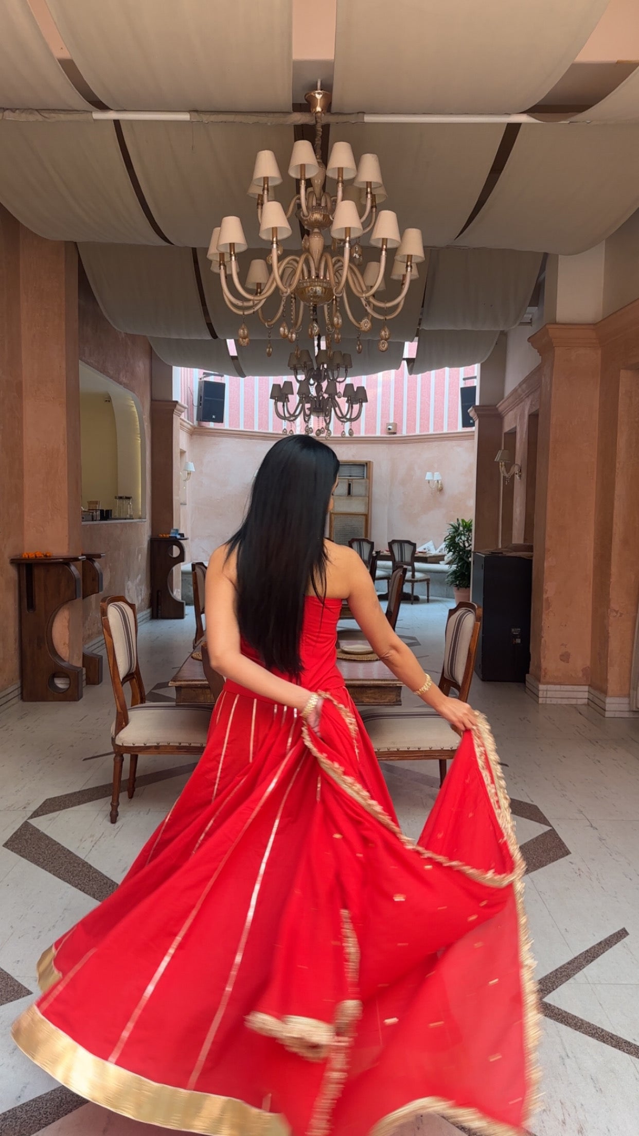 Radha Corset Lehenga Set Of 3