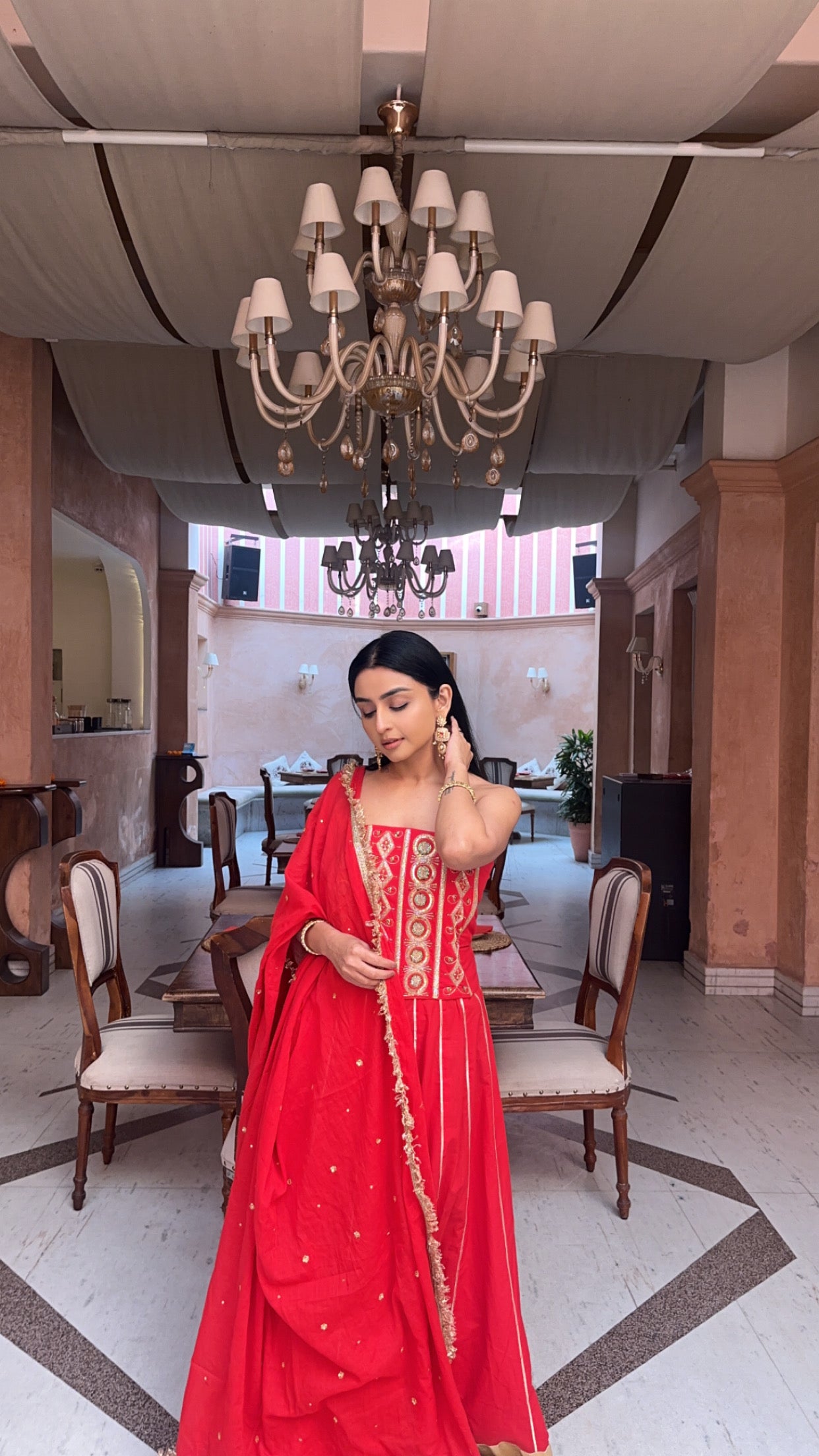 Radha Corset Lehenga Set Of 3