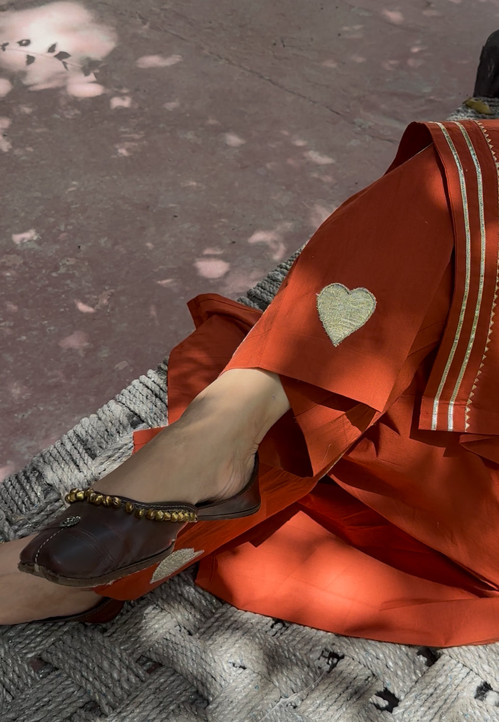 Gotta Heart Patchwork Kurta Set