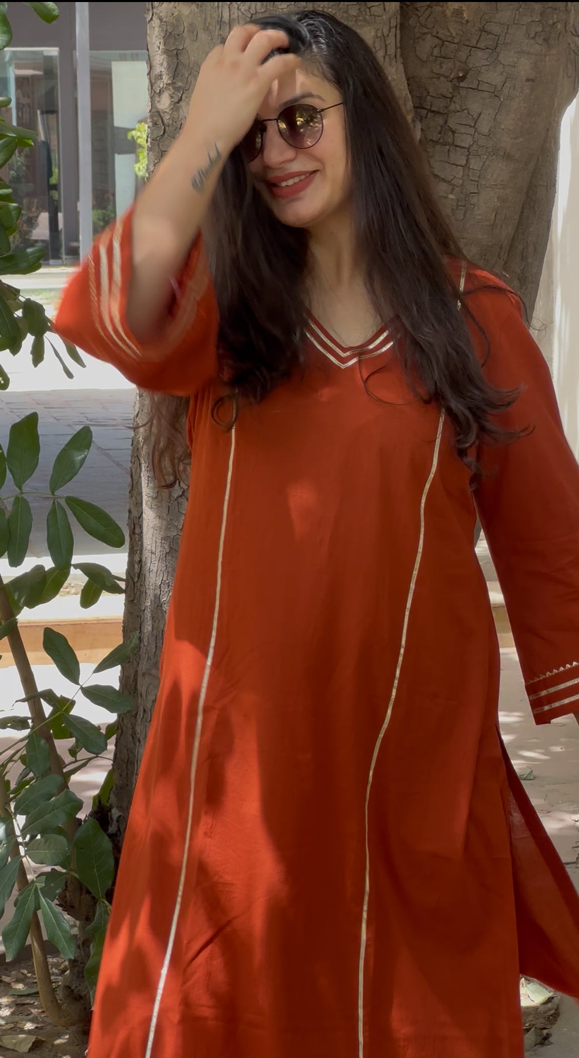 Gotta Heart Patchwork Kurta Set