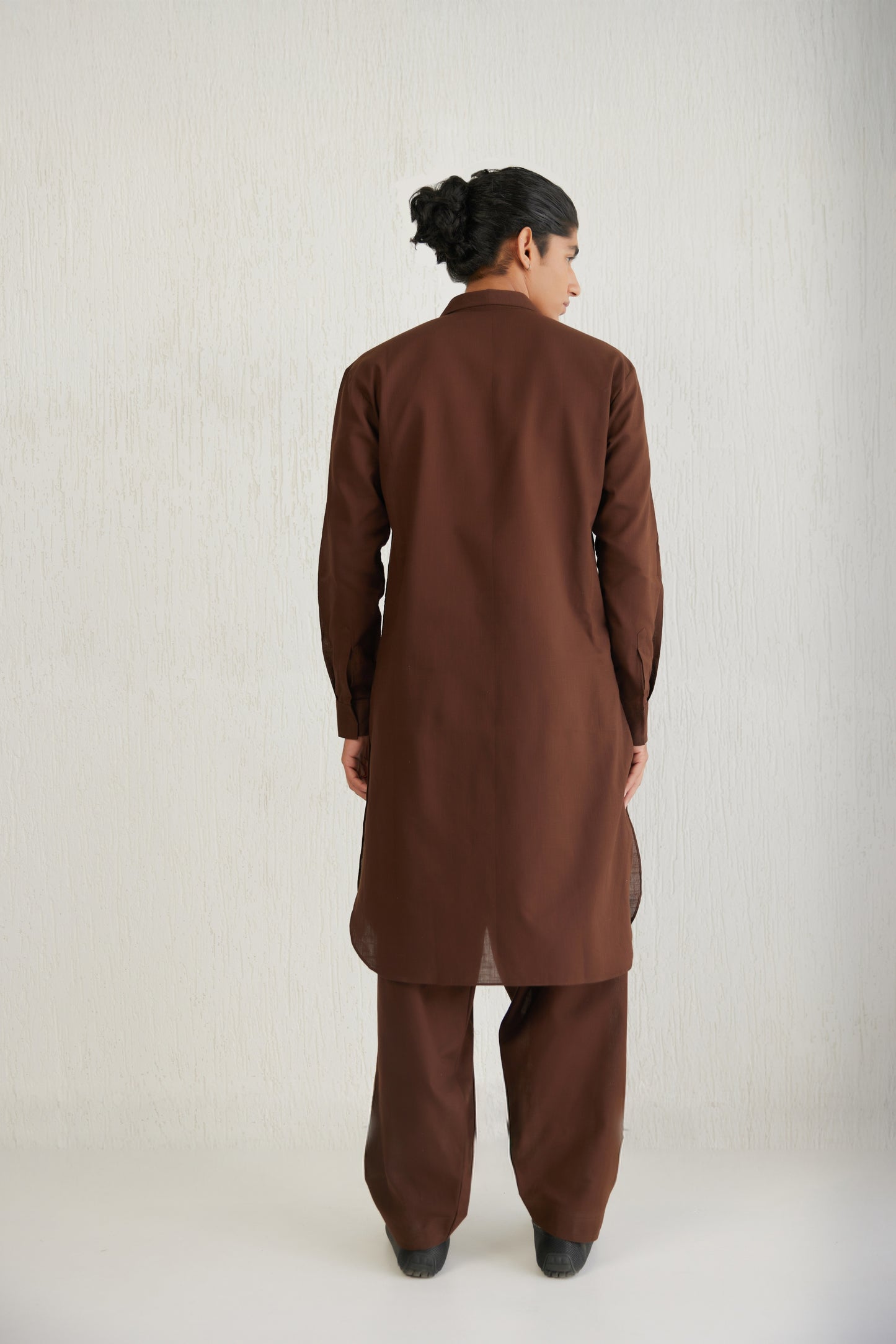 Brown Pathani suit