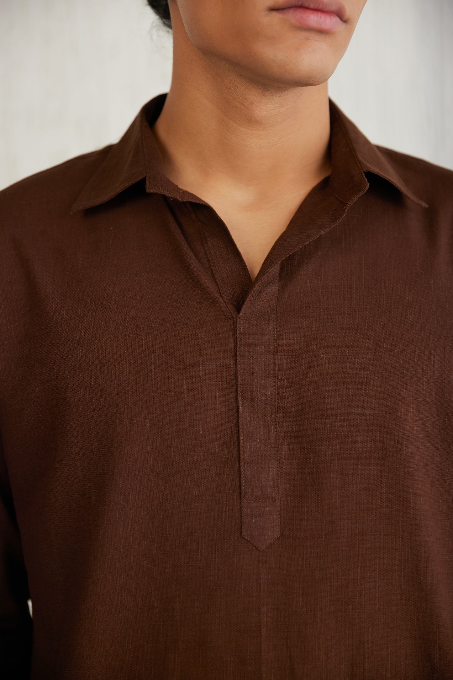 Brown Pathani suit