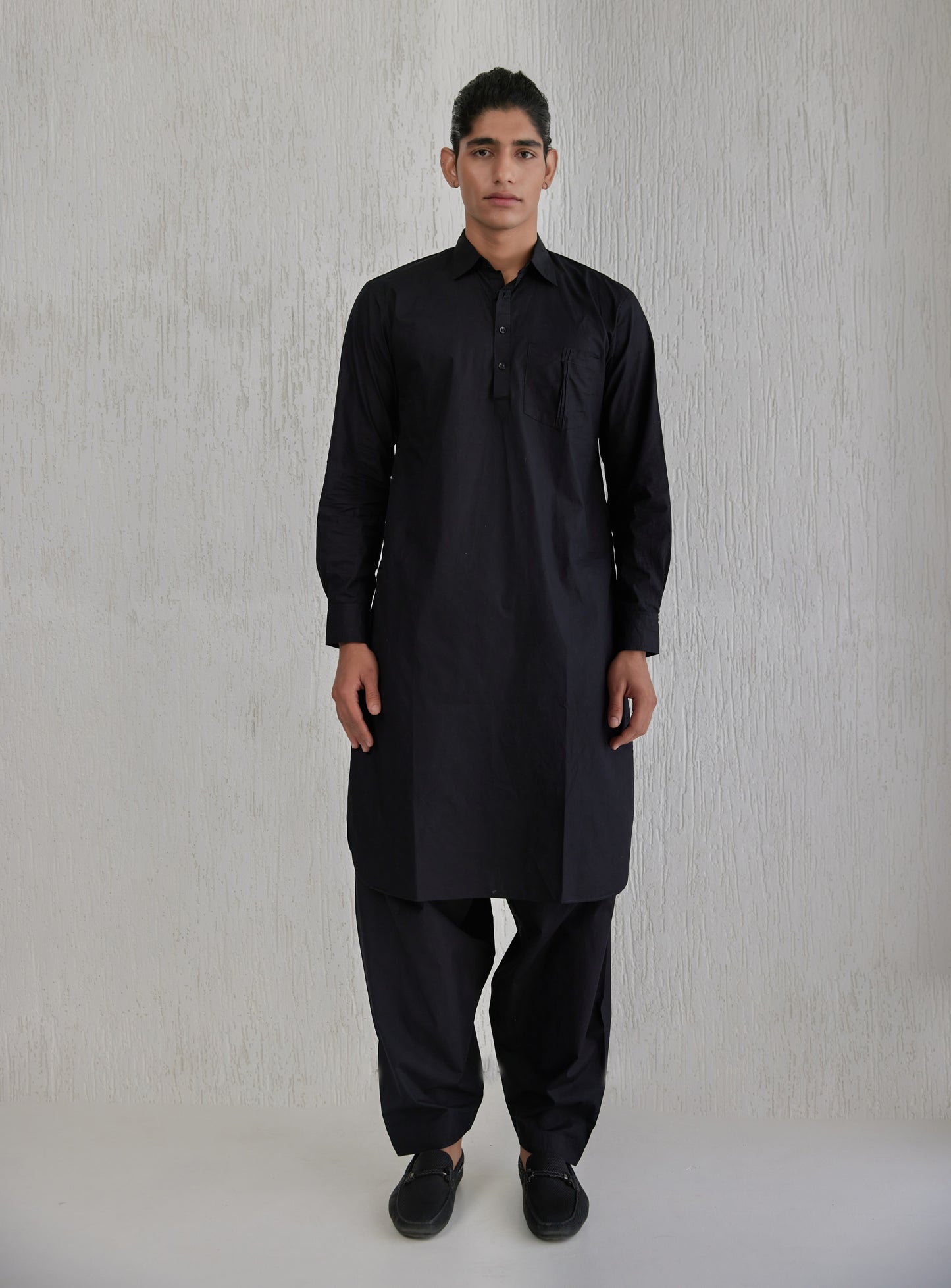 Black Pathani Suit