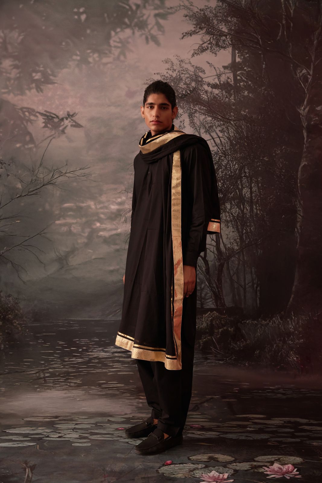 Black Pathani Suit