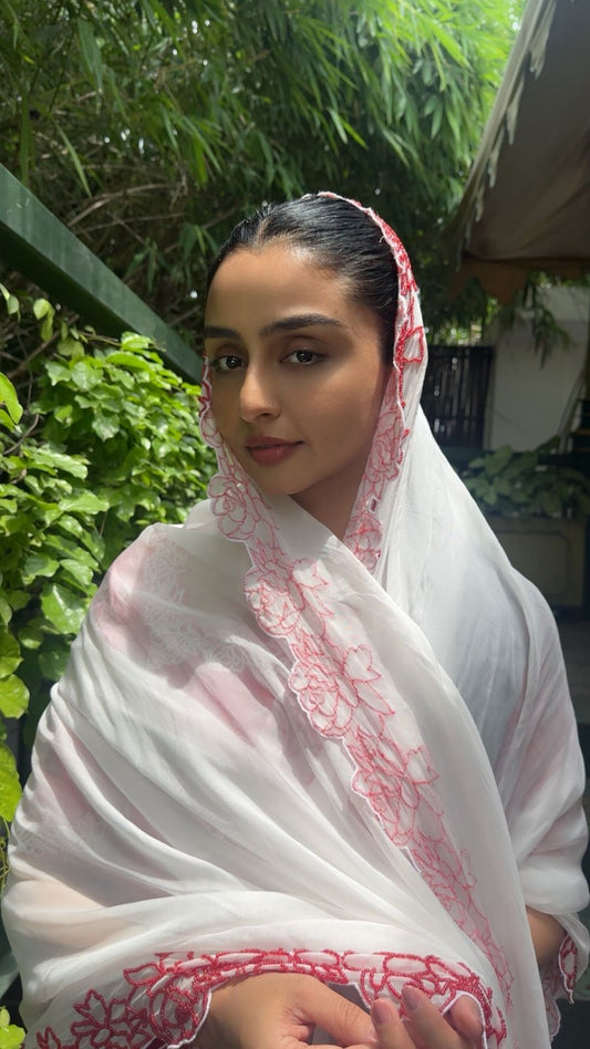 kanupriya Handwork crepe anarkali set