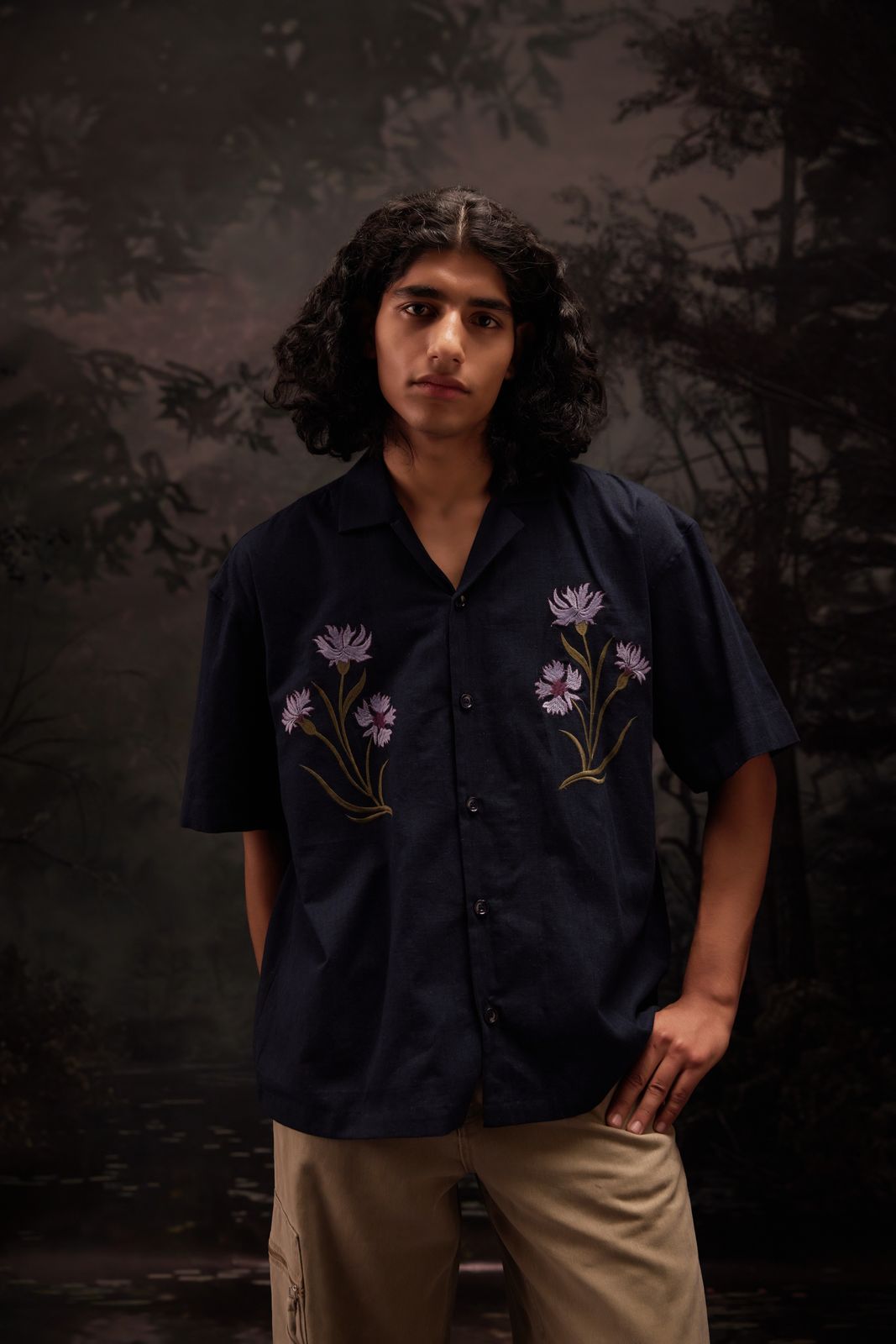 Midnight Bloom Shirt