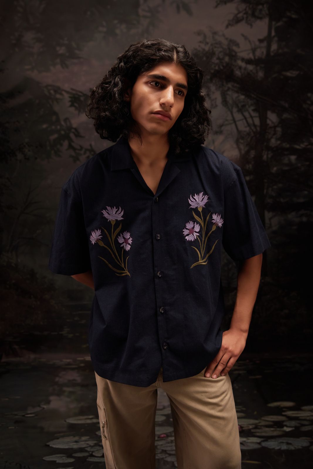 Midnight Bloom Shirt