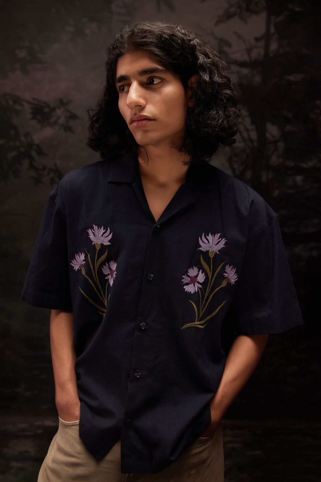 Midnight Bloom Shirt